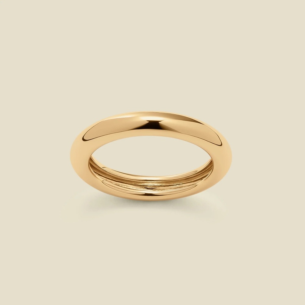 Gold Women's Band Ring